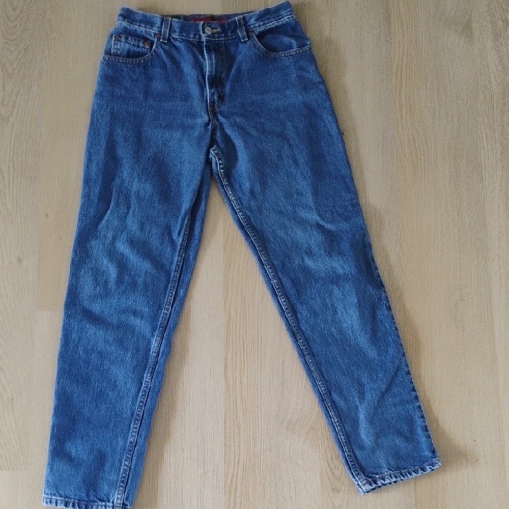 Levi's Blue Denim Jeans with Classic Label 100% Cotton